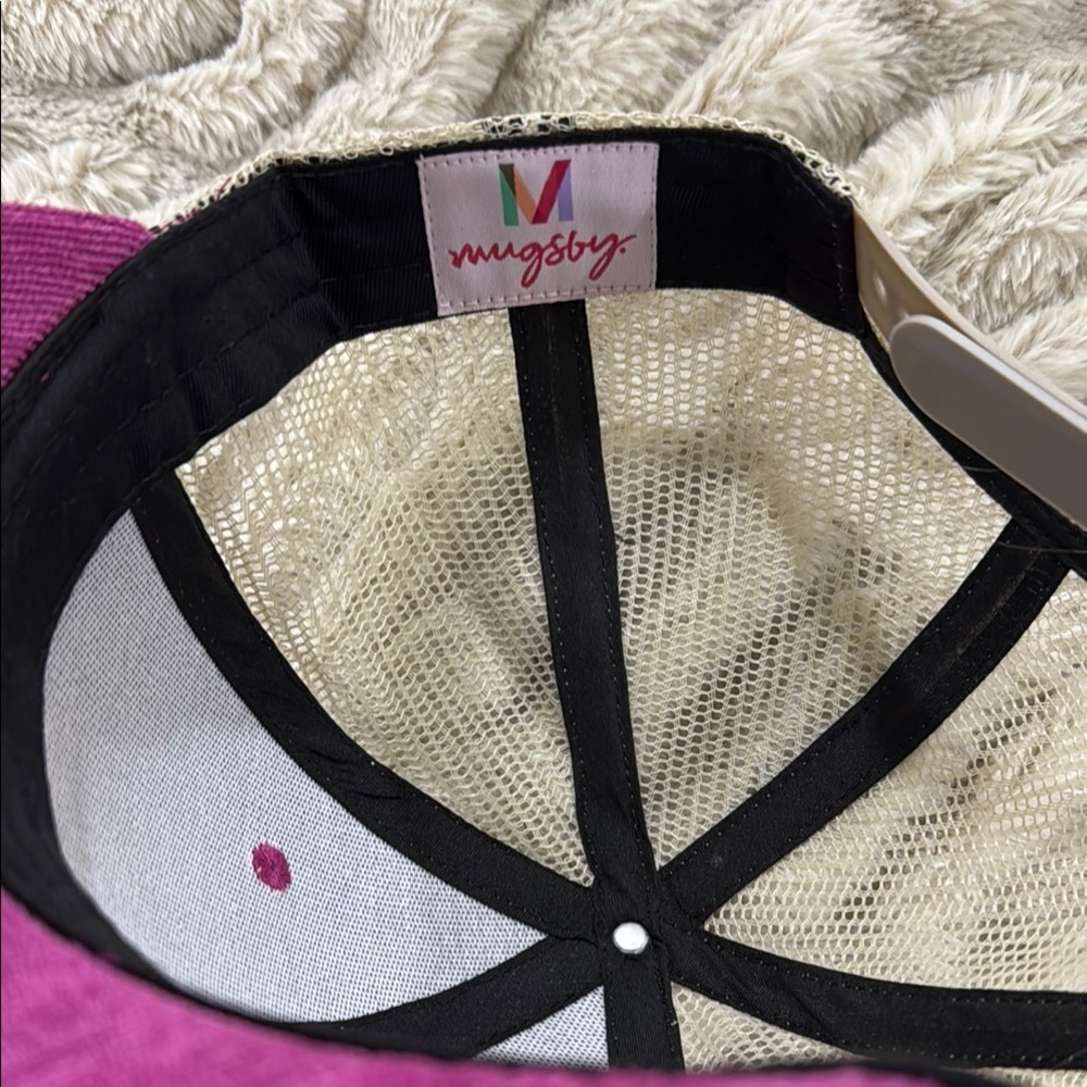 NWOT Hungover Purple Trucker Hat - Picture 2 of 2